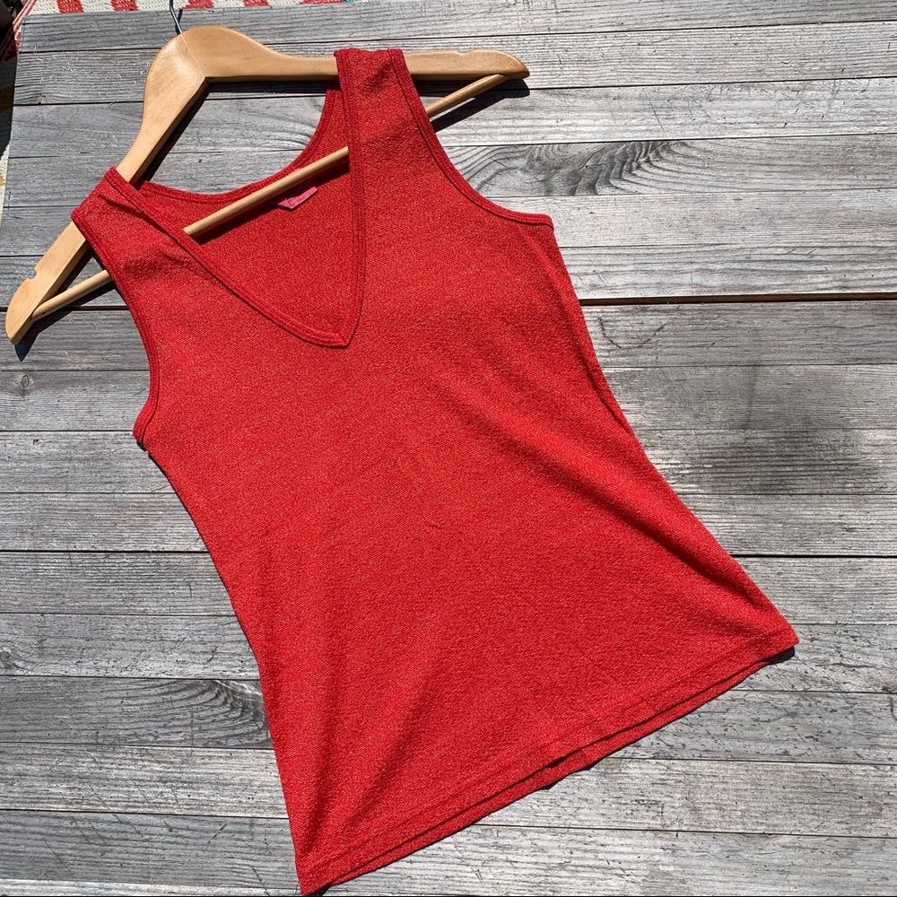 Michael Stars V-Neck Tank size O/S